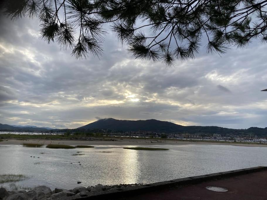 Hendaye Plage Charmant Studio 2Pers Avec Grande Terrasse Vue Mer Extérieur photo